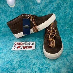 Polo Ralph Lauren Keaton Mid Chukka Men’s Brown Casual Suede Shoes Size 10